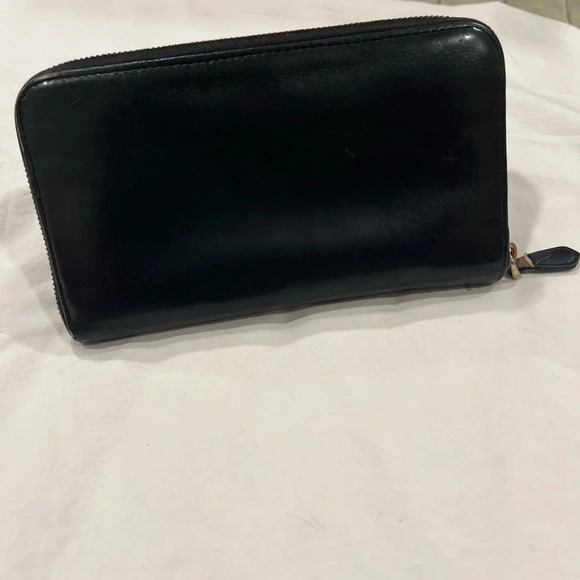 Authentic Prada Ribbon wallet - Black leather - Picture 2 of 6